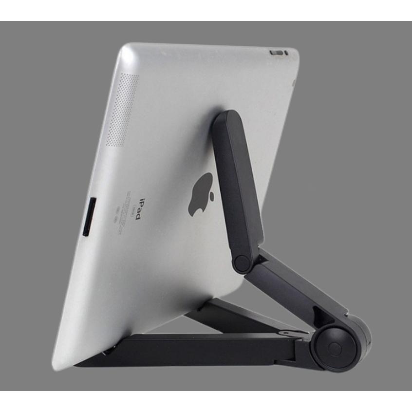 タブレットスタンド iPadスタンド スマホスタンド タブレットホルダー ブックスタンド 卓上スタンド 折りたたみ式 コンパクト 角度調節可 持ち運び｜kawa-e-mon｜04