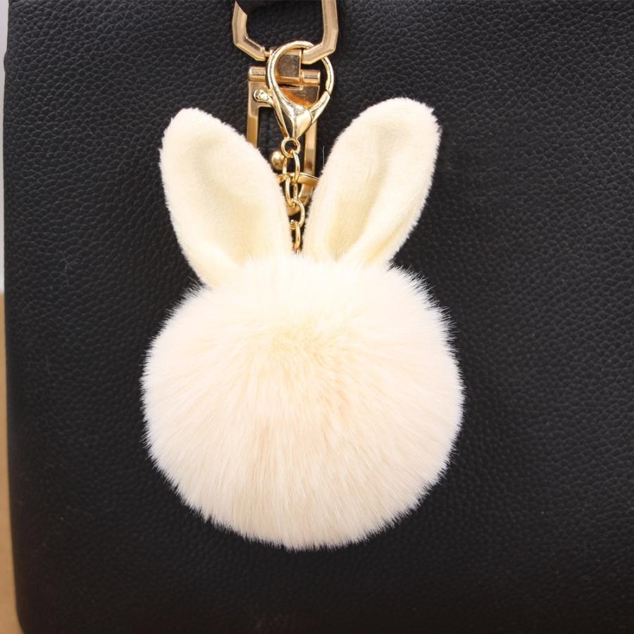 うさぎリボンファーチャーム うさぎ様専用リボンファーチャーム