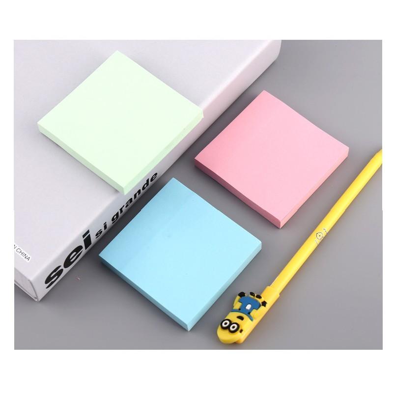 付箋 ふせん 卓上 文房具 メモ 正方形 100枚 デスク 事務 事務所