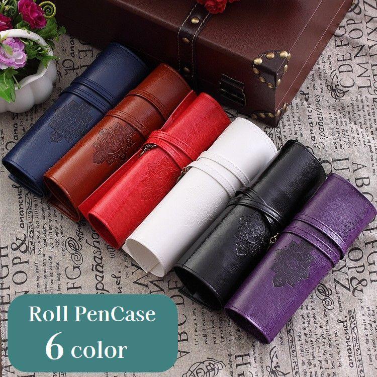 ース ロールペンケース 巻き 巻物風 アンティーク風 ロール ペンケース ロールペンケース 巻き 巻物風 アンティーク風