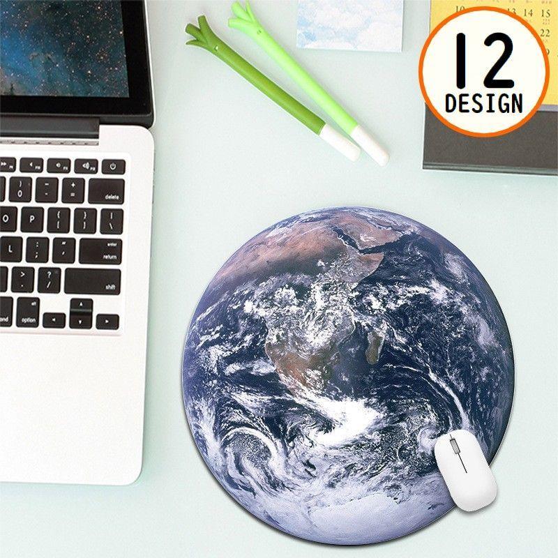 マウスパッド 滑り止め 事務用品 オフィス用品 薄型 円型 丸形