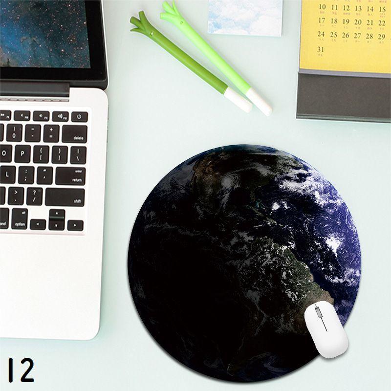 マウスパッド 滑り止め 事務用品 オフィス用品 薄型 円型 丸形