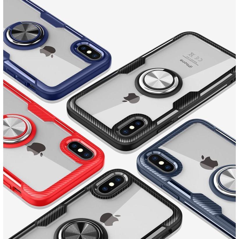 iPhoneケース カバー スマホケース リング付き マグネット