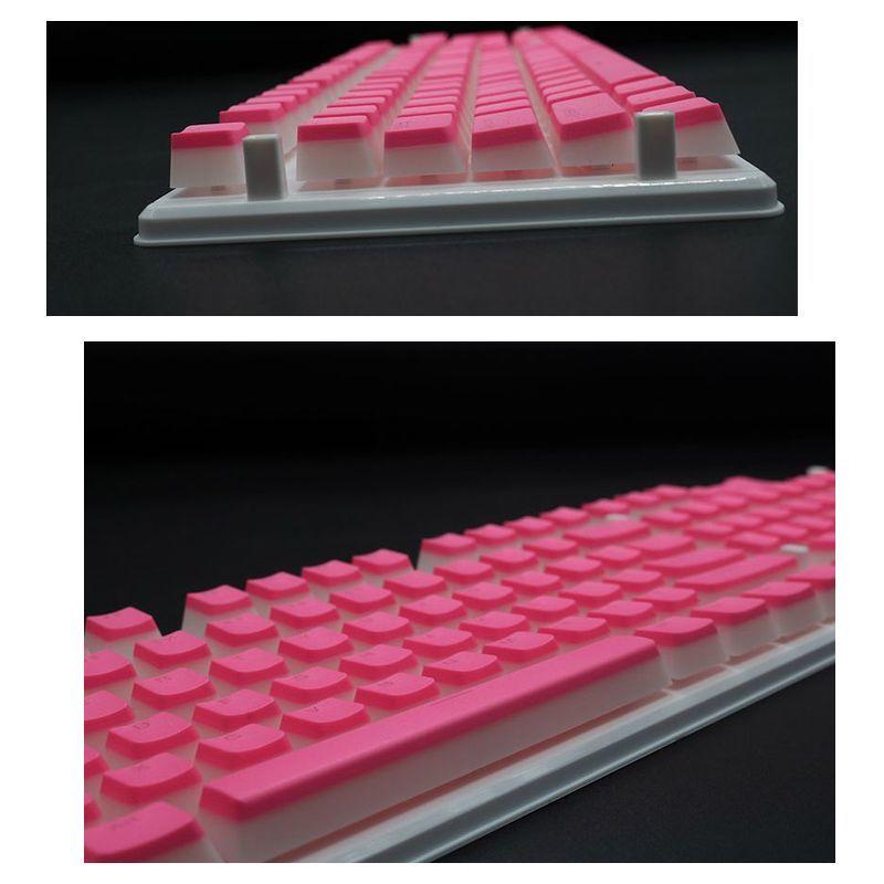 キーキャップ 英字配列 かな無し プリン 108キー CherryMX対応 キー