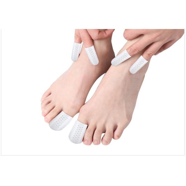 指サポーター 2個セット 足指 親指 保護 シリコンサック 指サック 保護