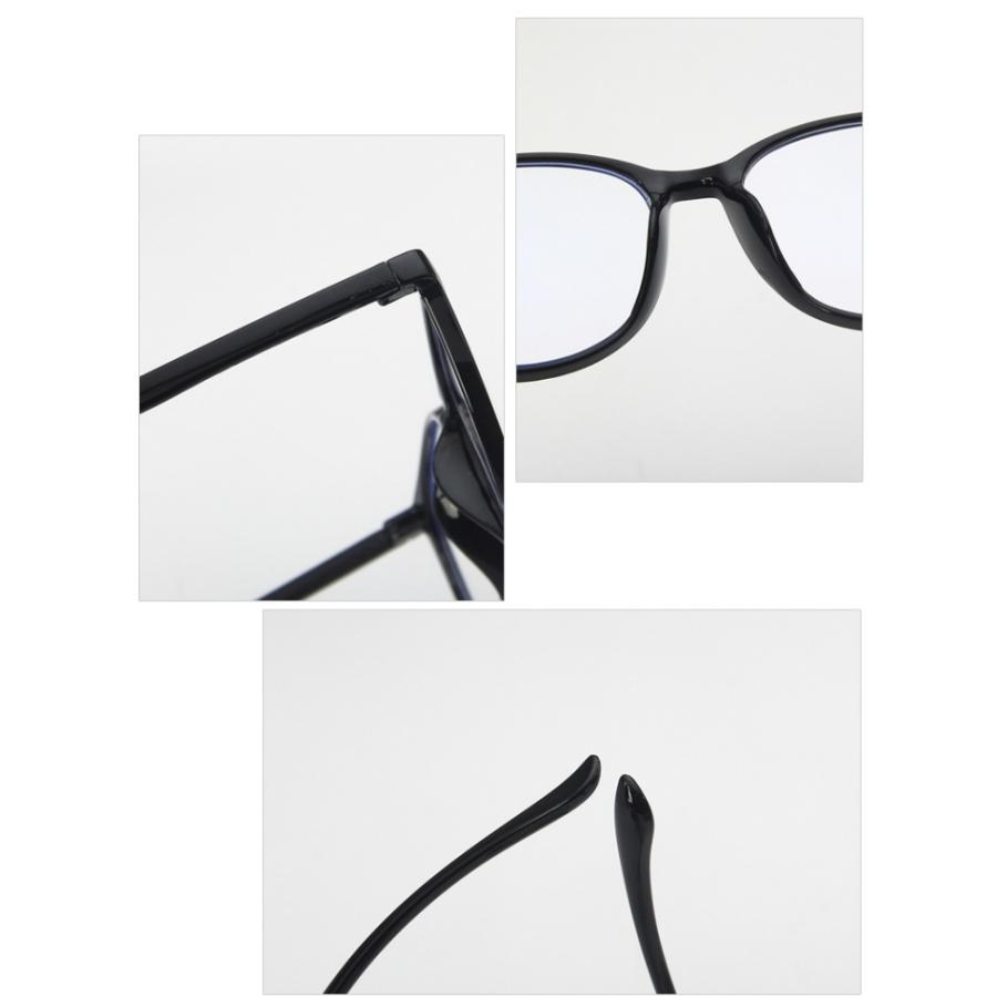 伊達メガネ ファッションメガネ ウェリントン型 レディース 度なし