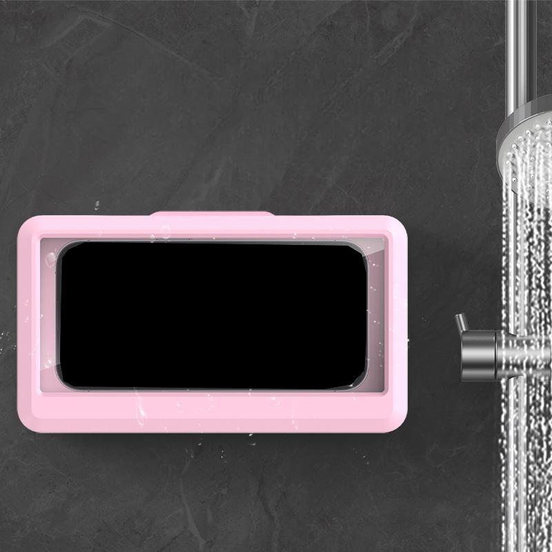 スマホ防水ケース 防水カバー スマホスタンド 壁掛け 壁面ホルダー 