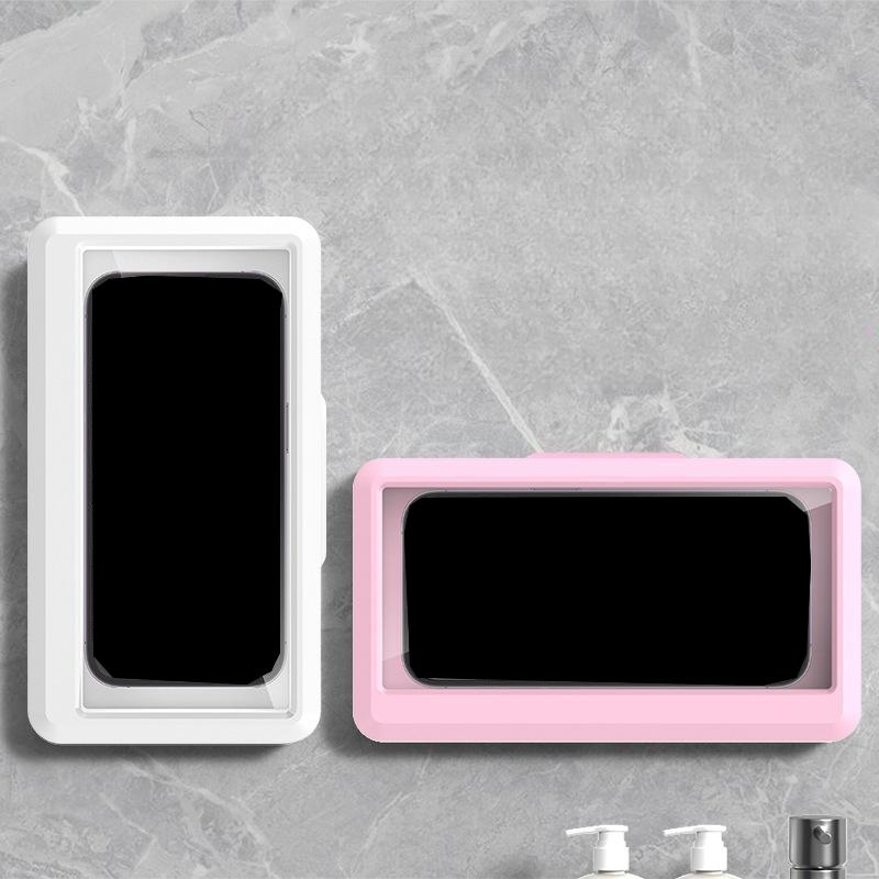 スマホ防水ケース 防水カバー スマホスタンド 壁掛け 壁面ホルダー 