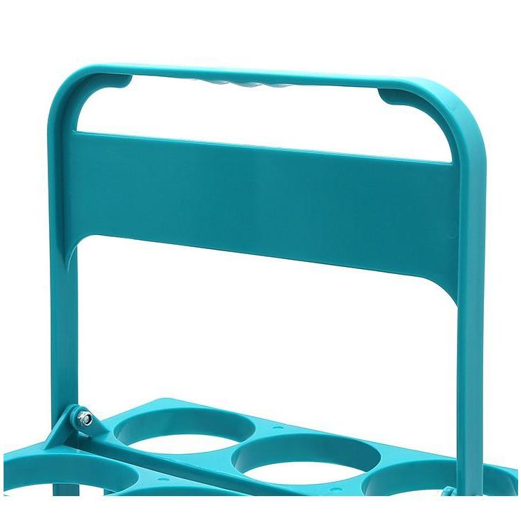 ボトルキャリアー 6本収納 ドリンクバスケット 折り畳み式 ボトル