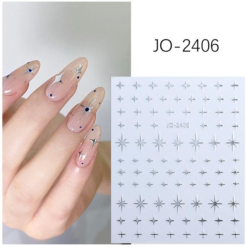 ネイルシール ネイルアート 爪 パーツ デコレーション キラキラ ハート