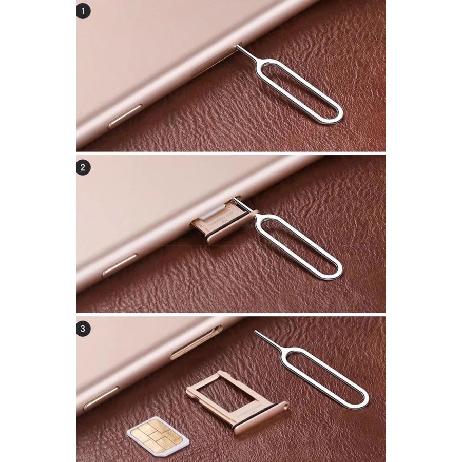 SIMピン 2本セット SIMカード交換 抜き出し 取り出し スマホ