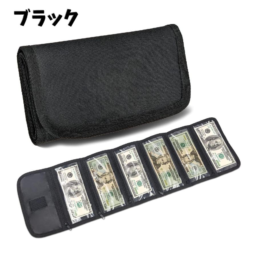 長財布 お札 仕分け 管理 貯金 6ポケット 大容量 レディース メンズ