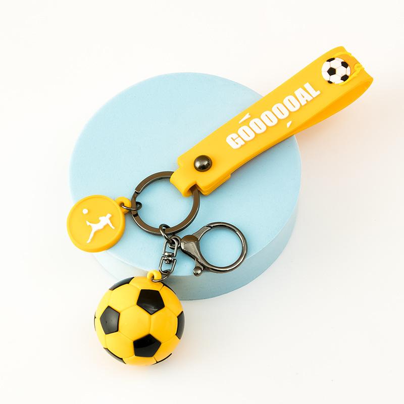 キーホルダー キーリング サッカーボール サッカー タグ付き バッグ