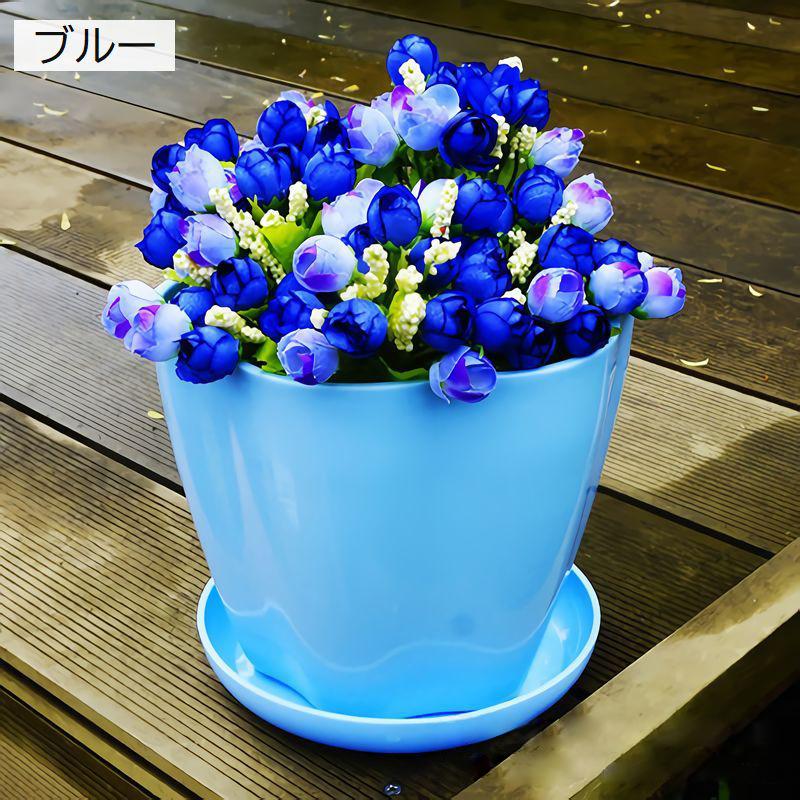 新品　未使用　ティファニー　水色 テラコッタ　フラワーポット　植木鉢 Tiffany フラワーポット テラコッタ フラワーベース 植木鉢