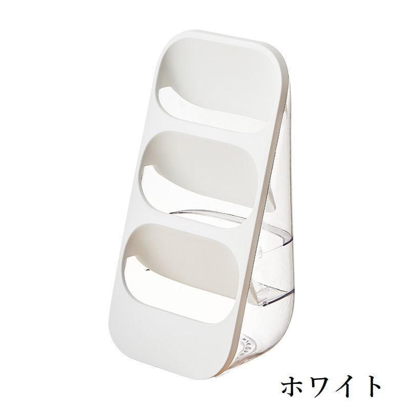 箸立て3個組 下村企販 箸立て 水切りラック用 TSUBAME 奥行わずか3cm スリム箸立て