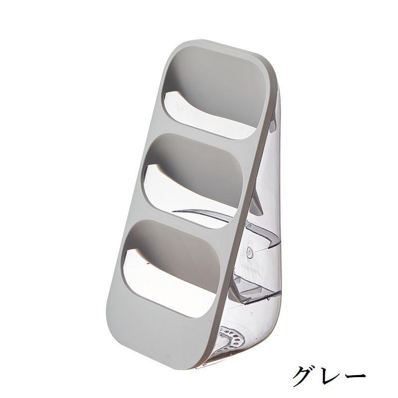 カトラリースタンド 箸立て 3段 カトラリー収納 水切り キッチン用品