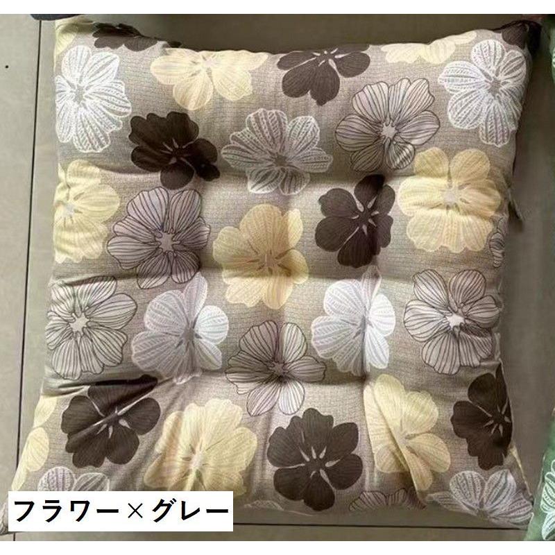 クッション 座布団 チェアパッド インテリア雑貨 スクエア 四角