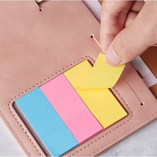 システム手帳 A6 6穴 手帳 ノート メモ帳 カード入れ カード