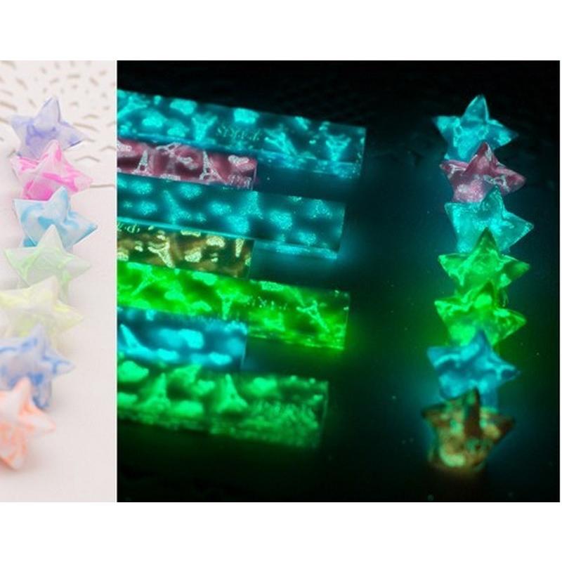 ラッキースター用折り紙 210枚入り 立体星 星折り紙 おりがみ 夜光