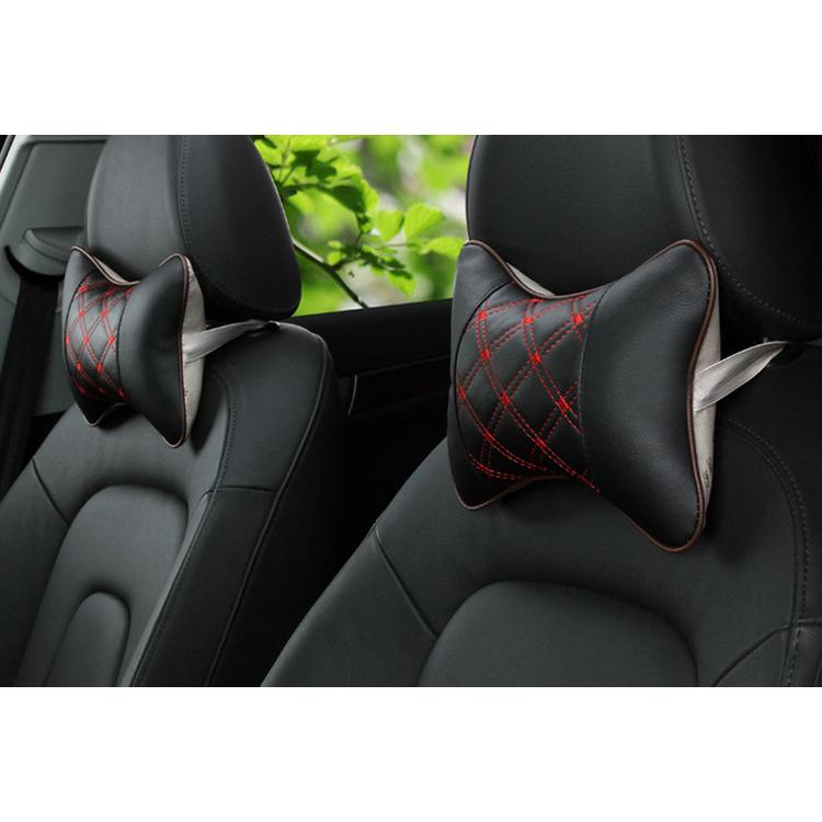 ネッククッション 2個セット ネックパッド 車用 ヘッドレスト ネック 
