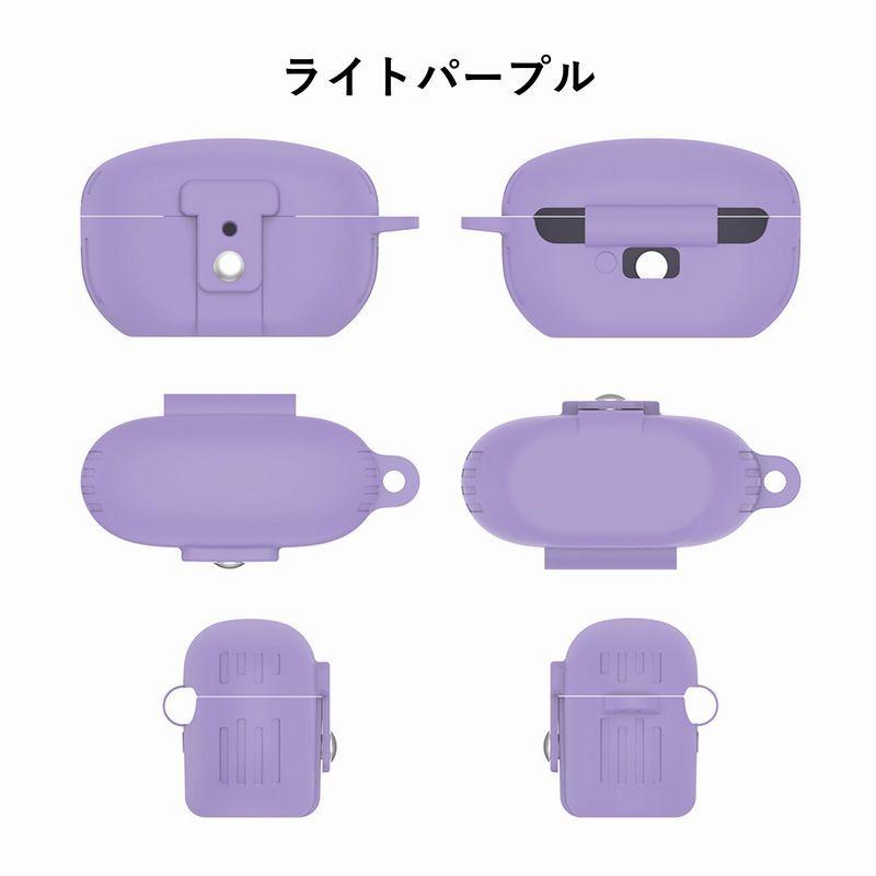 イヤホンケースカバー WF-1000XM5 SONY カラビナ付き ストラップ付き
