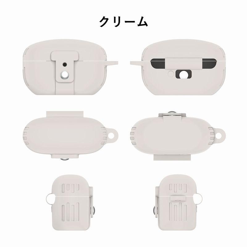イヤホンケースカバー WF-1000XM5 SONY カラビナ付き ストラップ付き