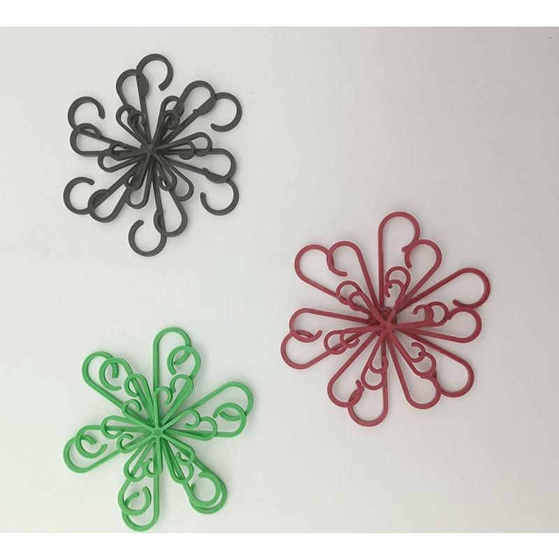 植物サポート 4サイズセット 茎ホルダー 固定クリップ 固定 支柱 つる