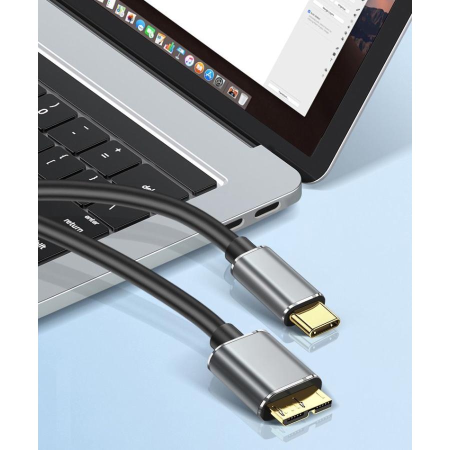 USBケーブル データ転送ケーブル Type-C MicroUSB3.0 1m 1.5m 高速転送