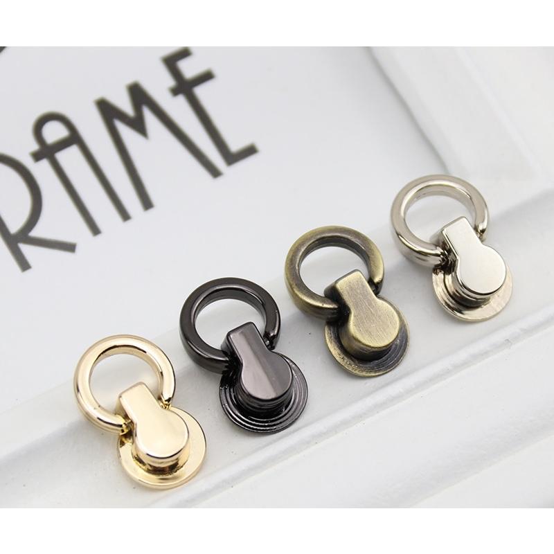 金丸セット トチカン 同色2個セット 金具 留め具 ネジ式 手カン バッグ留め 革加工