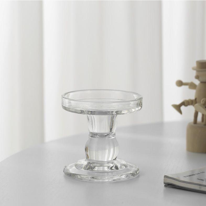 キャンドルホルダー ガラスキャンドルホルダー キャンドルスタンド