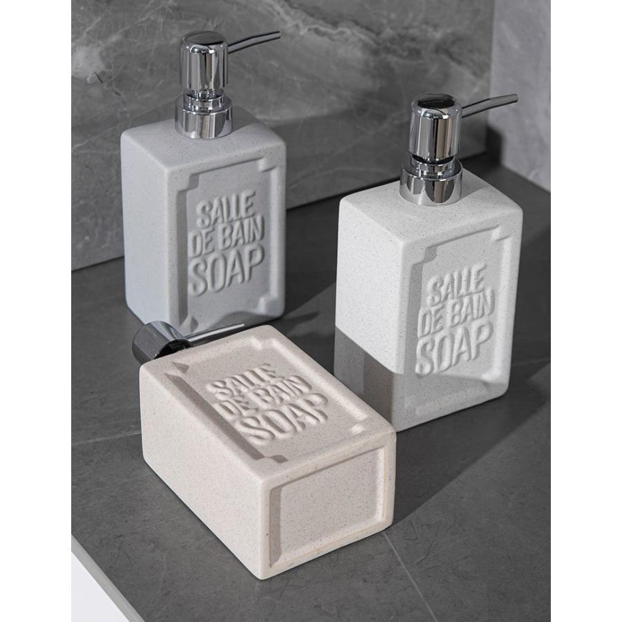 ディスペンサー 詰め替えボトル セラミック容器 陶磁器製 シャンプー