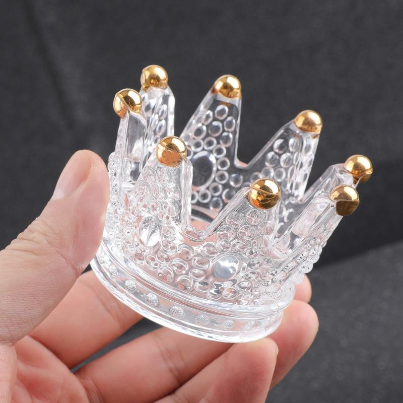 小物入れ クラウン 王冠 キャンドルホルダー アロマキャンドル