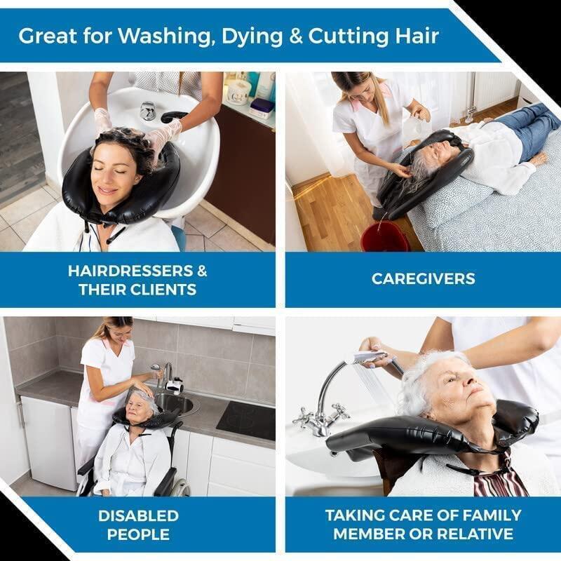 シャンプー台 洗髪槽 洗髪器 洗髪台 介護用品 空気式 折り畳み 移動式