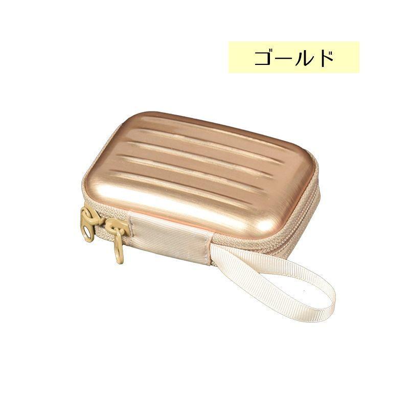 イヤホンケース 小物入れ ハードケース コインケース ミニポーチ 小銭