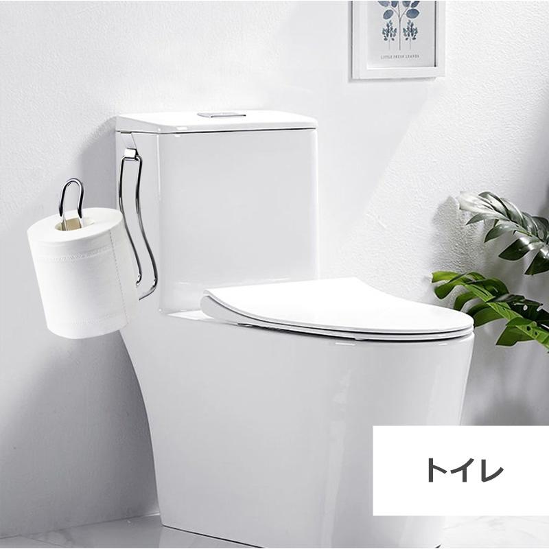 トイレットペーパーホルダー トイレ用品 吊り下げ型 壁掛け トイレ 