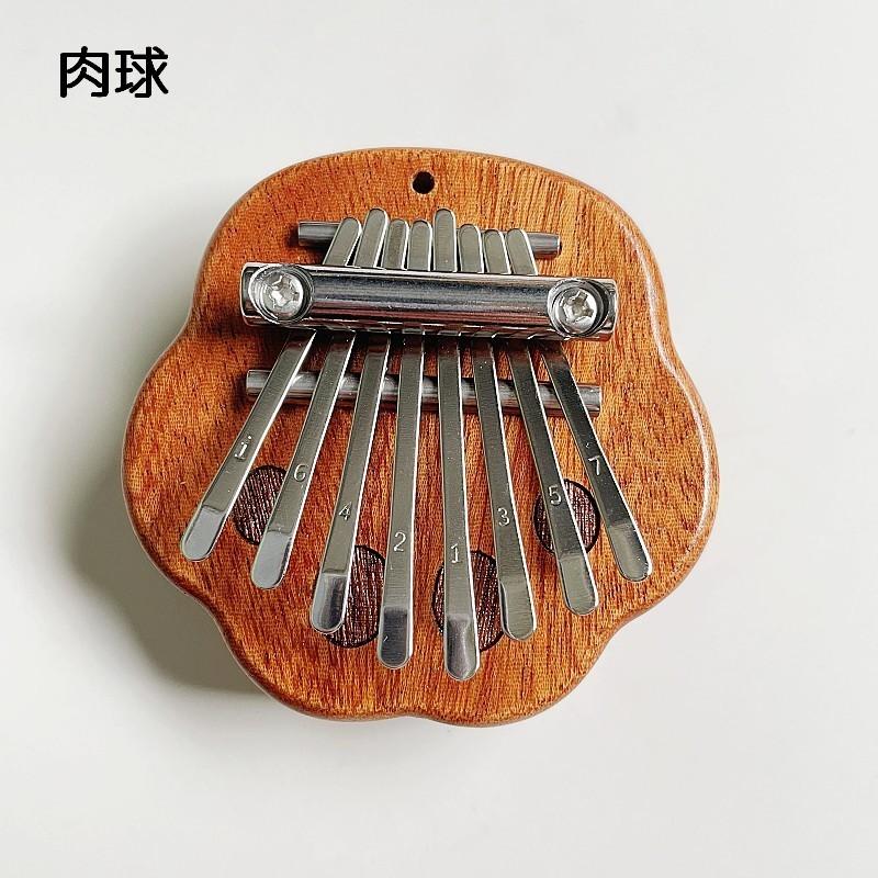 カリンバ ミニカリンバ 8キー 楽器 民族楽器 ゆびピアノ 親指ピアノ