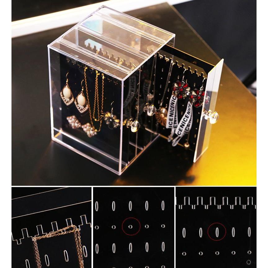 アクセサリーケース ジュエリーボックス 大容量 ディスプレイ 展示