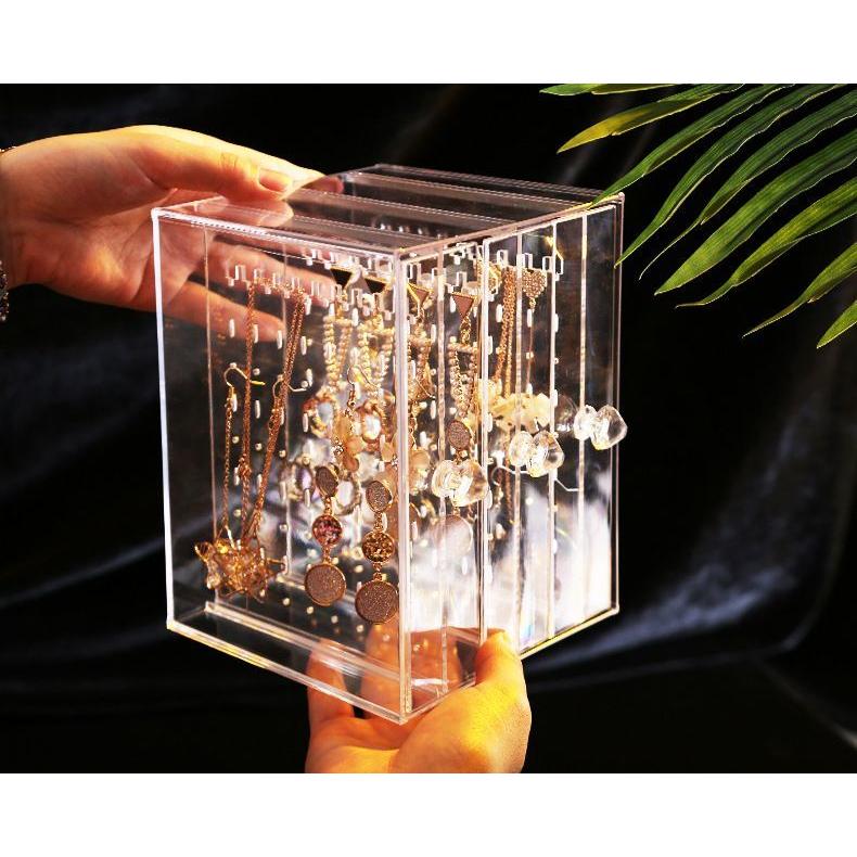 アクセサリーケース ジュエリーボックス 大容量 ディスプレイ 展示