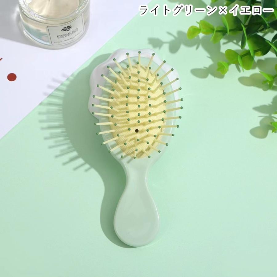 ヘアブラシ クッションブラシ ヘアケア用品 ヘアセット用品 コンパクト