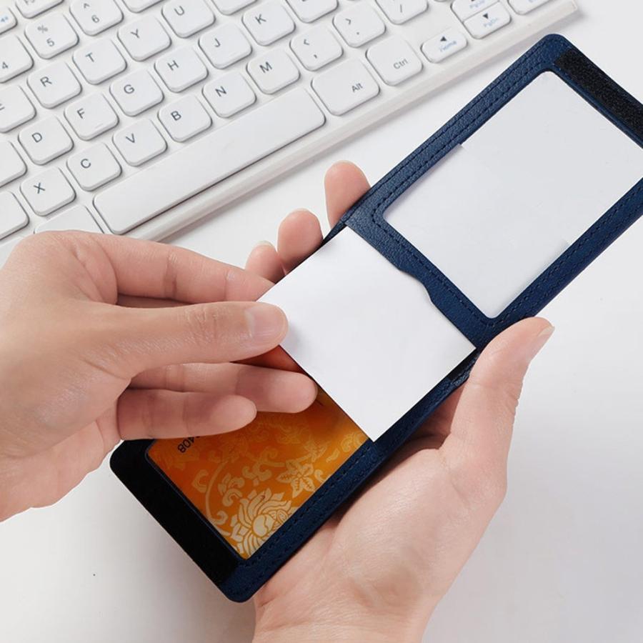 ❤新品、未使用❤DYZD IDカードホルダー　縦型　ホワイト Amazon | DYZD IDカードケース 縦型 両面 防水防塵 おしゃれ