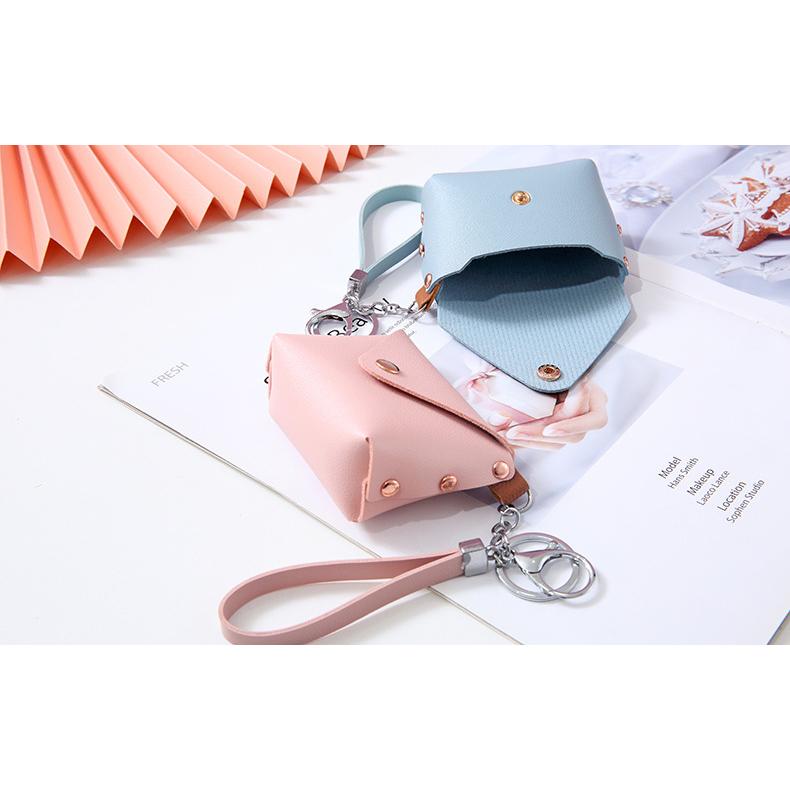 コインケース 小銭入れ イヤホンケース イヤホン入れ ストラップ