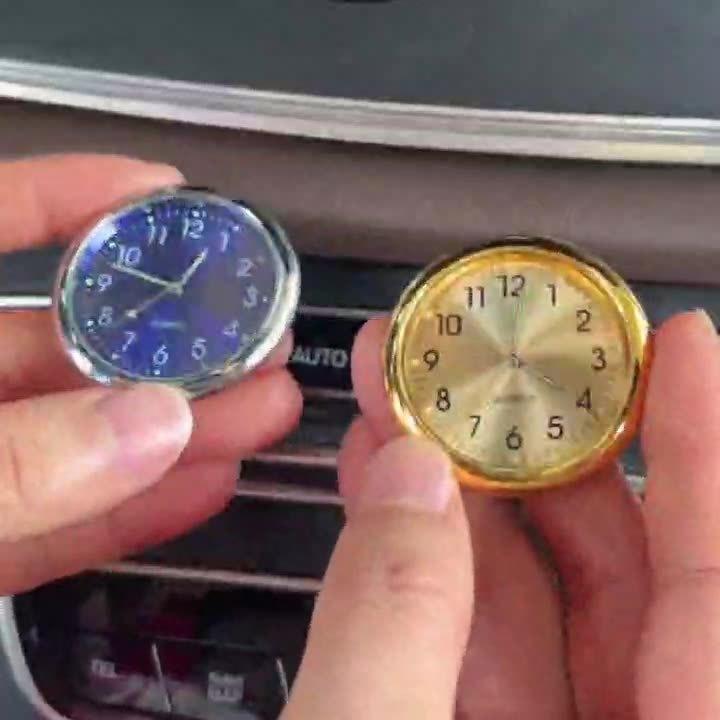 DAD時計 車用時計 カー用品 車用時計 カークロック 吹き出し口 ダッシュボード 車載時計 アナログ