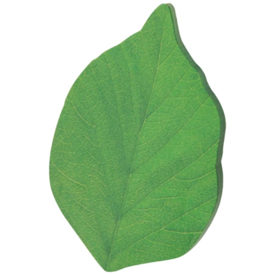 付箋 2冊セット ふせん メモ用紙 葉っぱ 文房具 文具 伝言 メッセージ