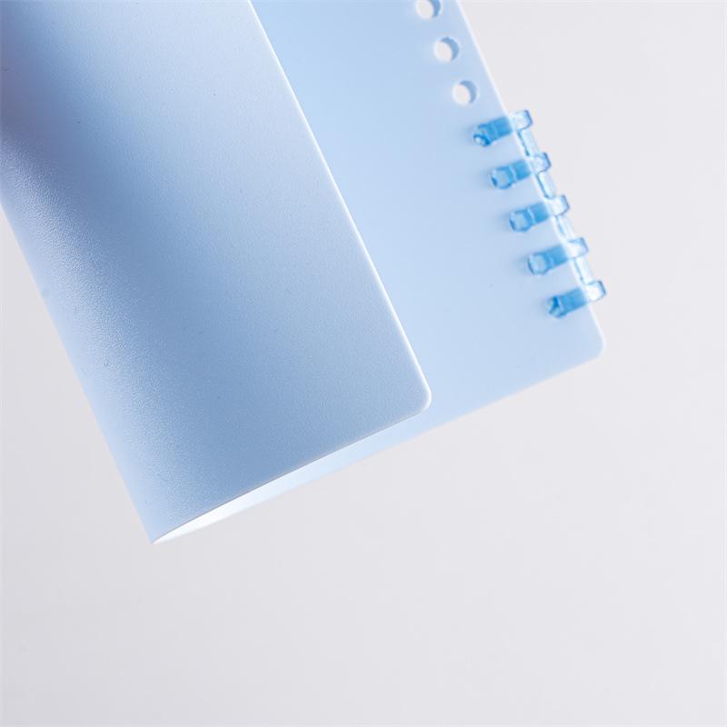 ルーズリーフリング ルーズリング 同色5個セット 文房具 5穴タイプ