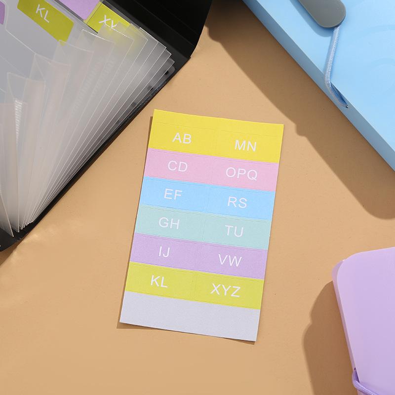 ファイルケース ドキュメントファイル A6 13ポケット ファイル 文具