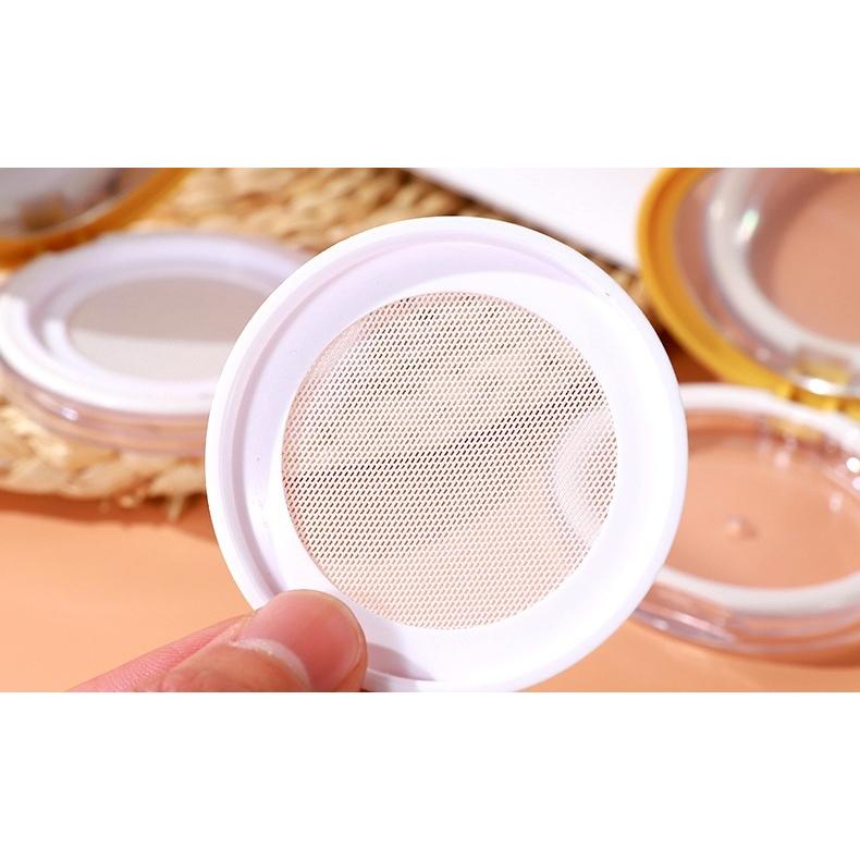 フェイスパウダー用ケース 詰め替え容器 空容器 鏡付き ミラー付き