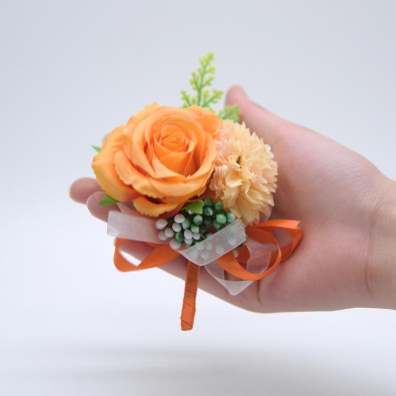 【ブライダル】花冠♡フラワーピン♡ブートニア ブートニア ブライダル 結婚式 造花 フェイクフラワー クリップ ピン