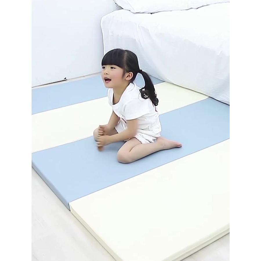 プレイマット クッションマット 折り畳み 厚め コンパクト収納 ベビー 赤ちゃん キッズ 防水 防音 衝撃吸収 セーフティマット カーペット 無地 単 Ztaizmlbac プレイマット Wrc Gov Sd