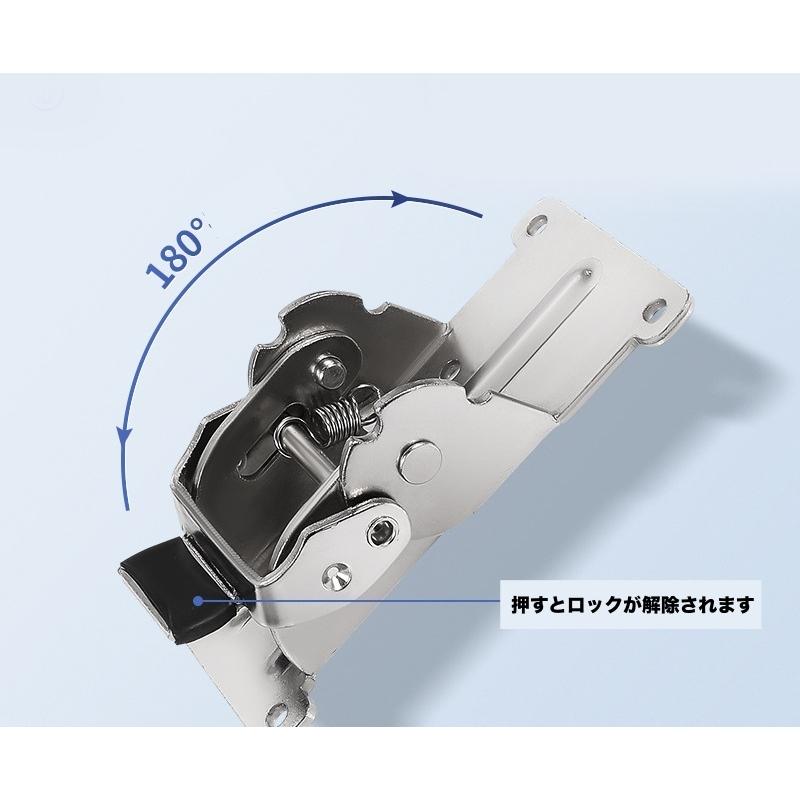 折れ脚金具 単品 折れ足金具 折れ金具 折り畳み金具 DIY 交換 修理