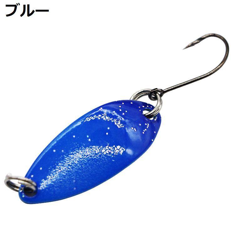 ルアー スプーン ハードルアー トラウトルアー 5.8cm 3g 釣り具 管理